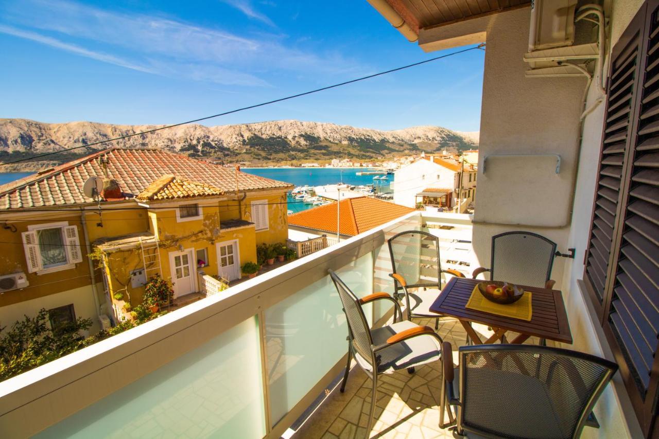 Apartment Mario With Terrace And Sea View Baška Esterno foto