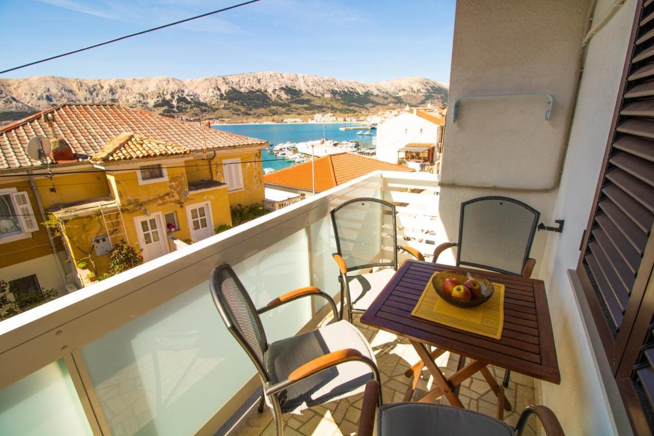 Apartment Mario With Terrace And Sea View Baška Esterno foto
