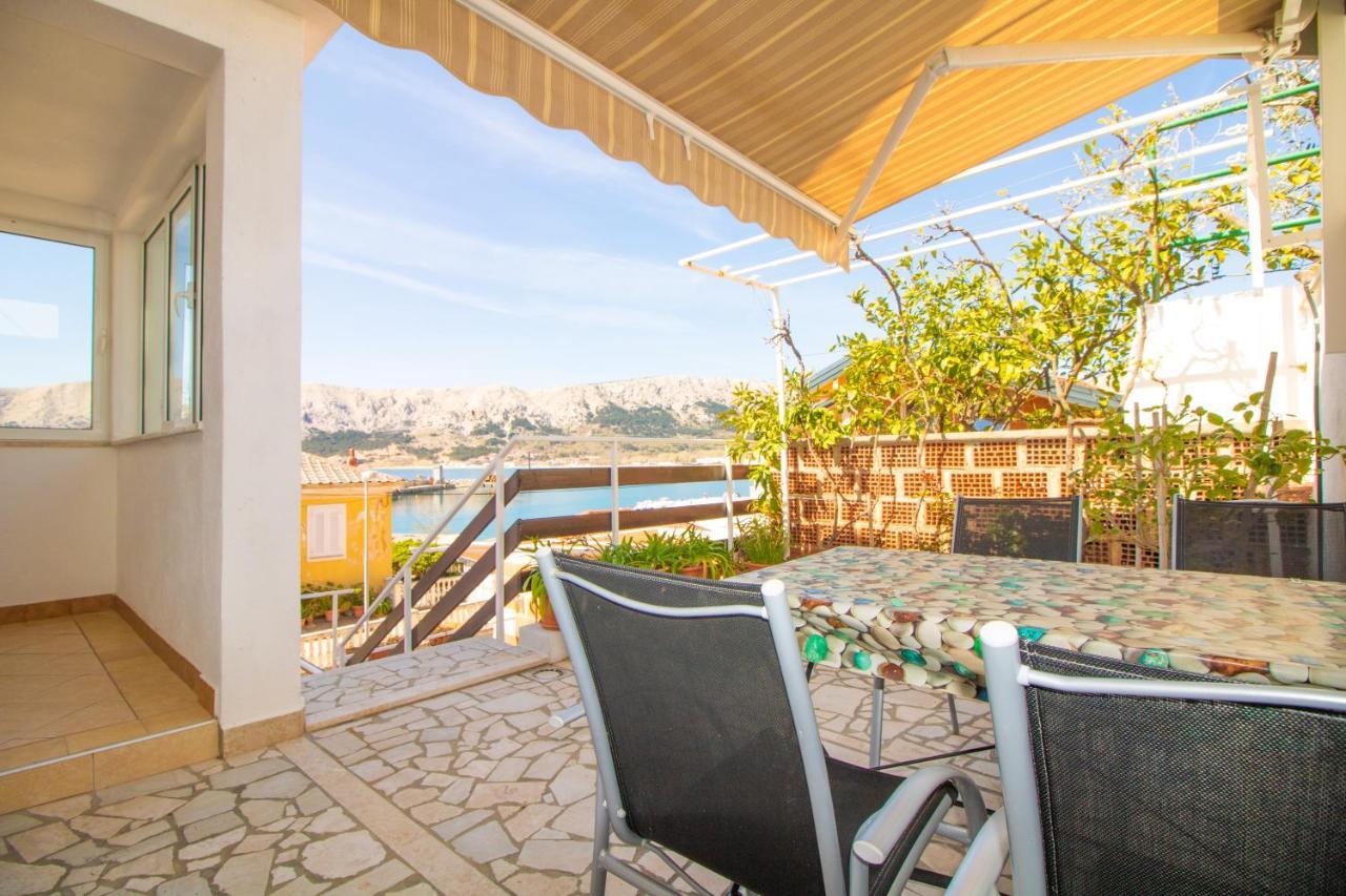 Apartment Mario With Terrace And Sea View Baška Esterno foto